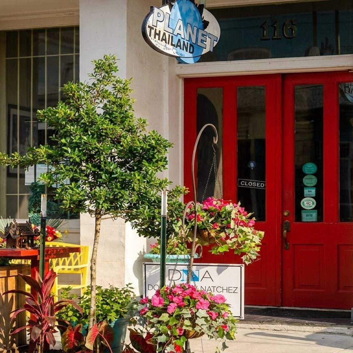 Our Front Door in Natchez