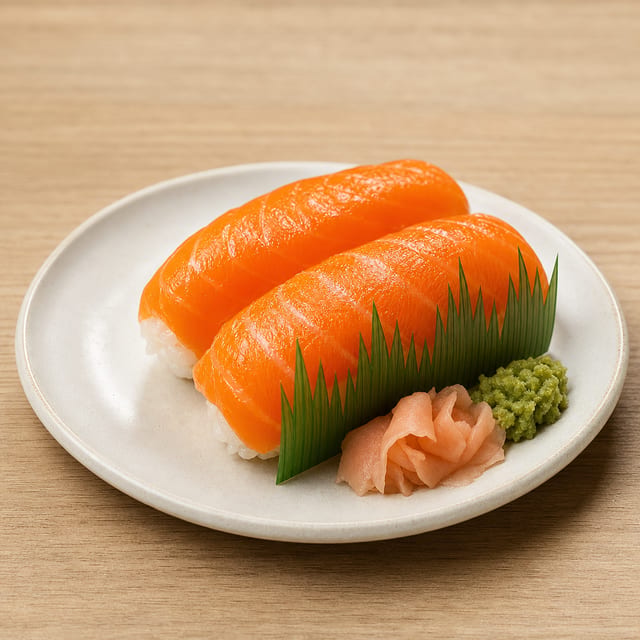 Salmon Nigiri.