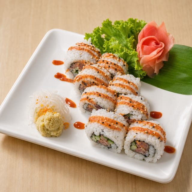 Spicy Tuna Roll.