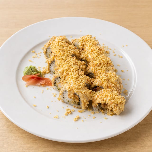 Spicy Crunch Roll.