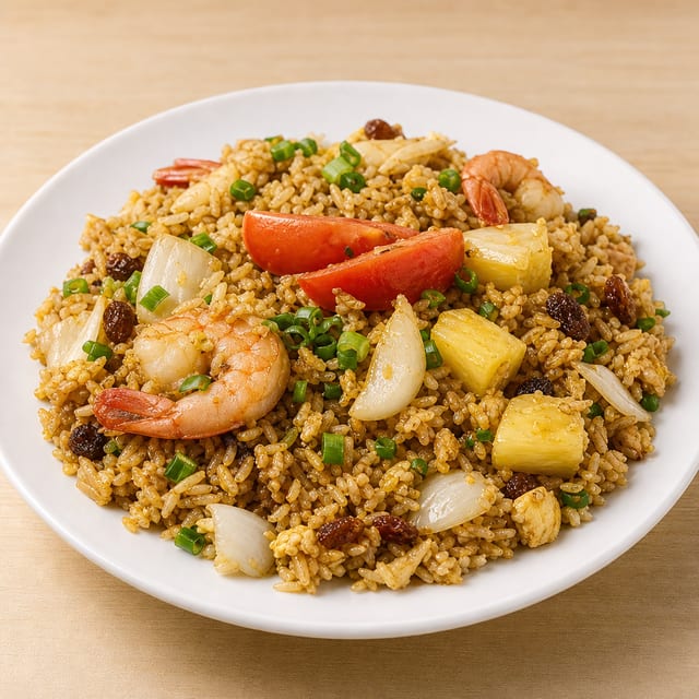Pineapple Fried Rice.
